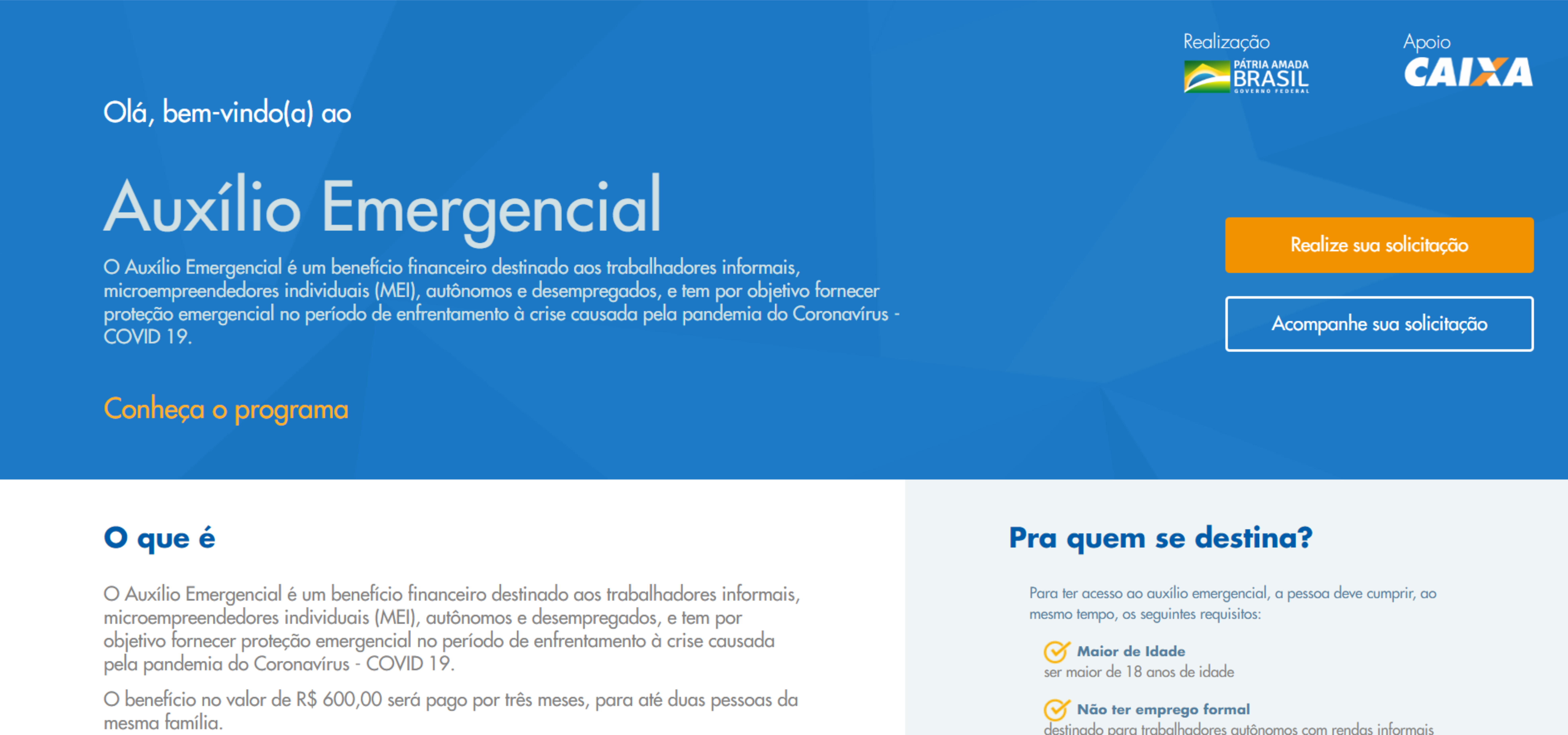 Saiba Como Acessar O Site E App Do Auxílio Emergencial - A Rádio 10 Da ...